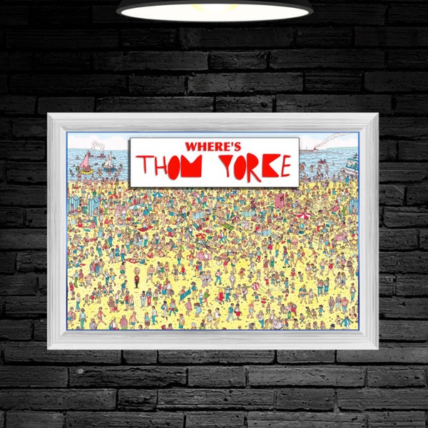 Where's Thom Yorke? (fan art) Radiohead