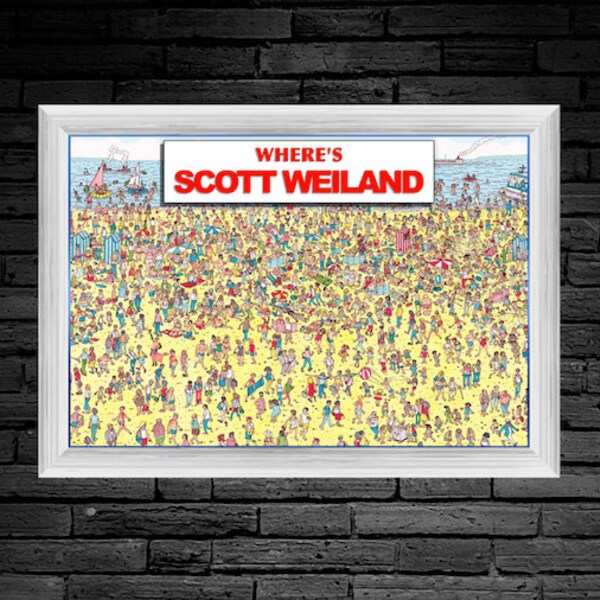 Wo ist Scott Weiland (Fan Art) Stone Temple Pilots - Velvet Revolver - Grunge