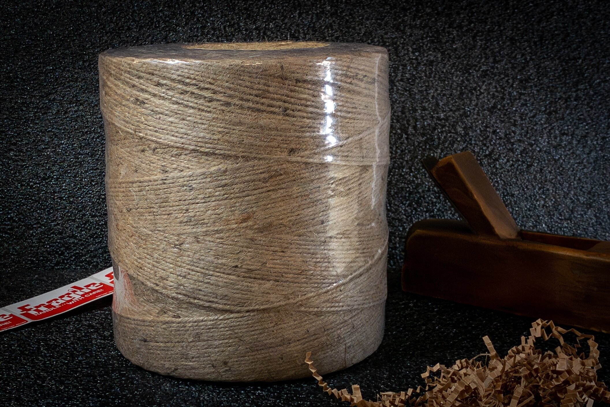  Natural Thick 3mm Jute Twine Large Ball by AAYU, 3 Ply 400  Feet