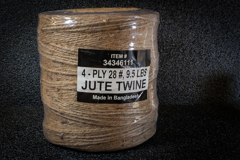 Jute Twine Extra Large Bulk Roll Natural Fiber Ecofriendly Packaging 3