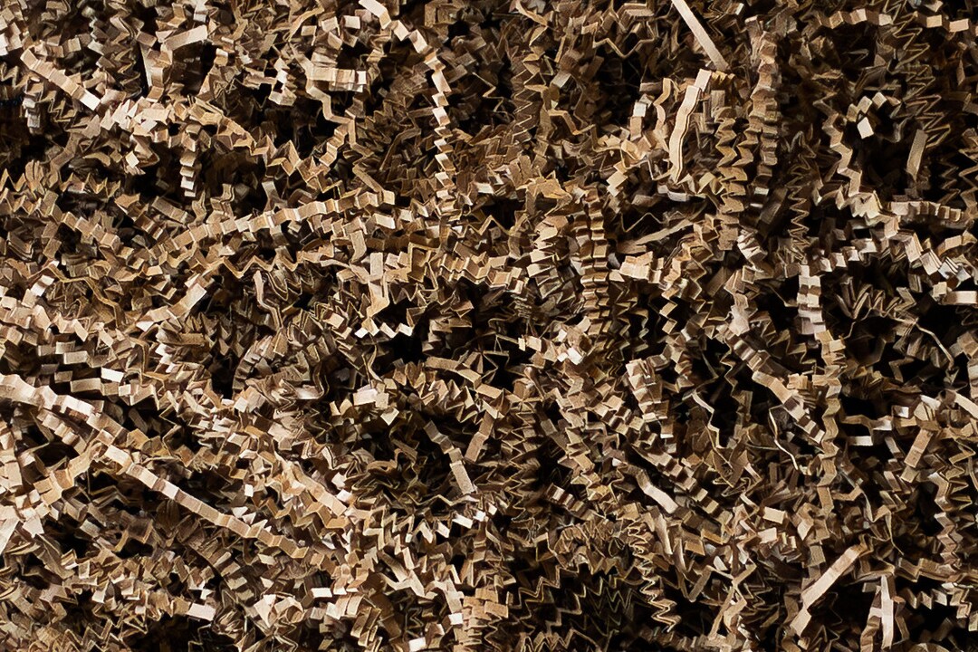 Crinkle Paper Bulk Size Kraft Brown Ecofriendly and Recyclable 1 Lb