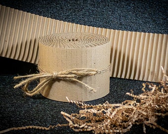Singleface Corrugated Strips | For Packaging and Wrap Bands | Craft Projects & Mixed Media | Cardboard Strips