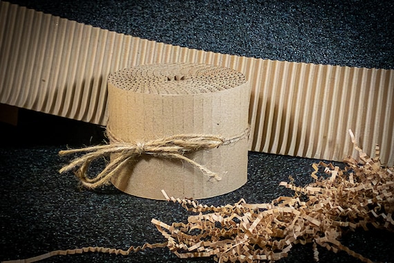 Singleface Corrugated Strips | For Packaging and Wrap Bands | Craft Projects & Mixed Media | Cardboard Strips