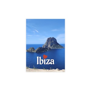Pacchetto di cartoline Ibiza Es Vedra con buste - Biglietti d'auguri panoramici