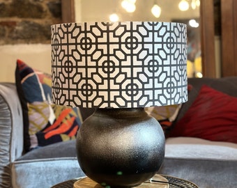 Patterned sphere light fixture