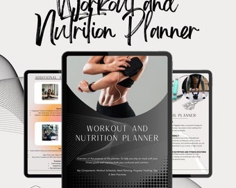 Planificateur d'entraînements et de nutrition