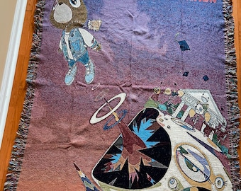 Coperta fatta a mano con orsetto della laurea