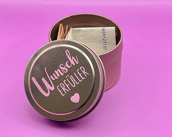 Wunscherfüller | Geldgeschenk | Dose | roségold | Geschenkidee | Geschenkverpackung