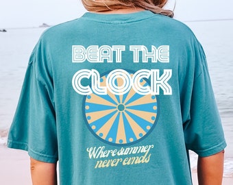 Bar Anticipation, Belmar NJ Comfort Colors T-Shirt | Beat the Clock | Summer Graphic Tee