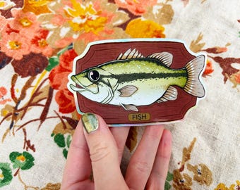 Poisson Mural Big Mouth Billy Bass - The Singing Sensation - Neuf Boîte Ouverte