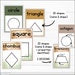 Woodland Shape Posters 2D Shape Posters With Properties 3D Shape ...