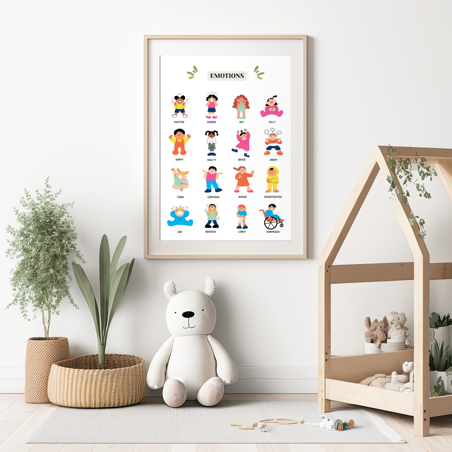 Toddler Homeschool Printables, Feelings Chart, Montessori Printables ...