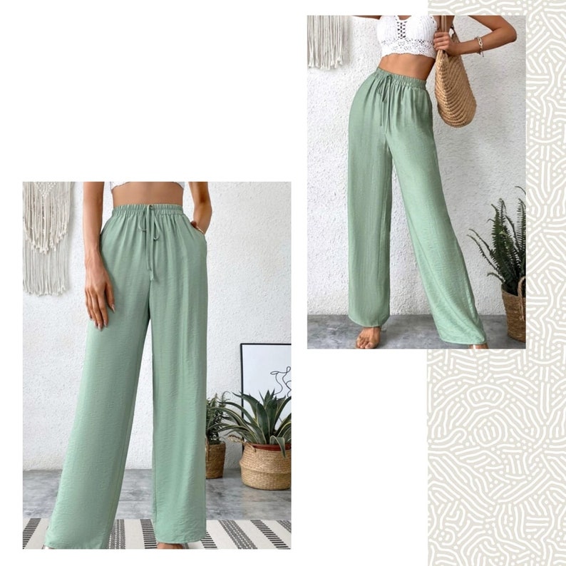 Trousers sewing pattern/ Sizes XS to 4XL / Sewing pattern in PDF / Instant download / Easy pattern in PDF image 5