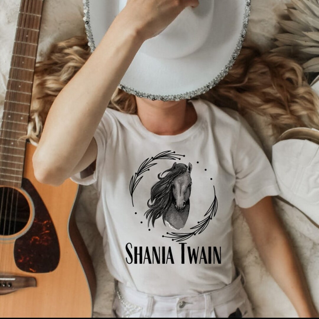 Shania Twain Tshirt 90's Country Merchandise Shania Etsy
