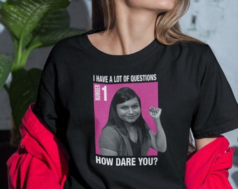 Kelly Kapoor HOW DARE YOU? Tshirt, The Office, Michael Scott, Dwight Schrute, Graphic Tee, 90&#39;s Tshirt, Cool and Modern Shirt