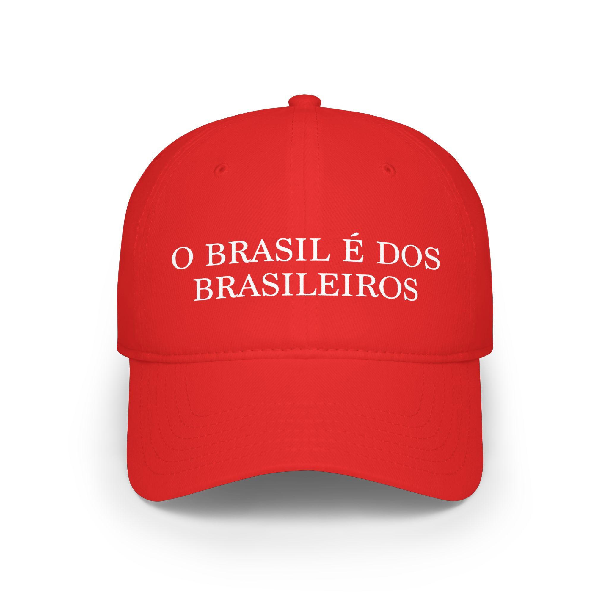Boné Simples O Brasil é Dos Brasileiros, Boné Político Lula PT ...