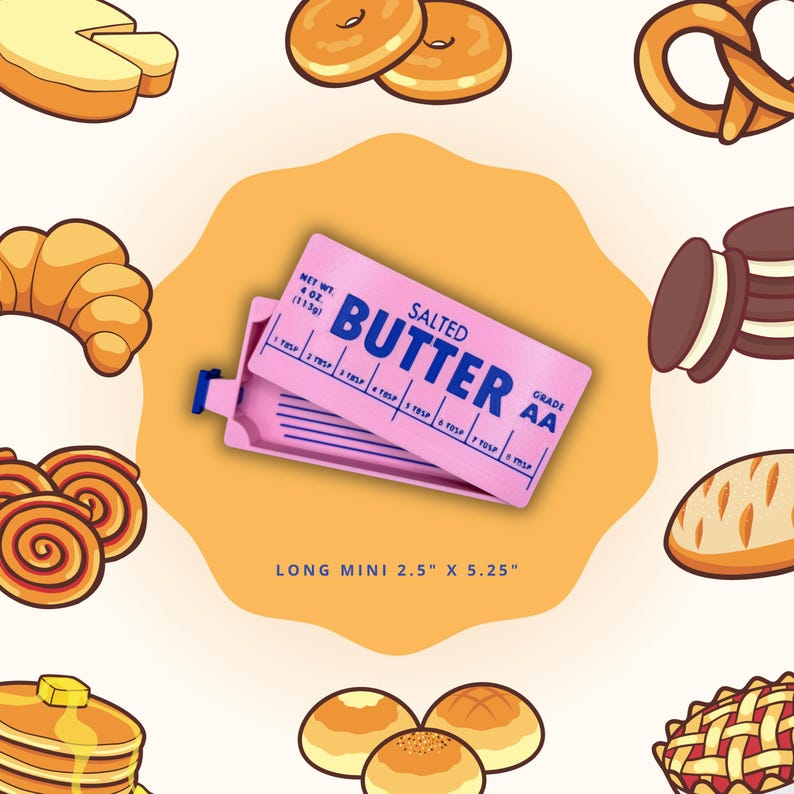 MADE-TO-ORDER Butter Stick Tray | Diamond Art Tray w/ Magnetic Lid & Plug | Magnetic Diamond Art Tool | 3D Printed Accessory image 2