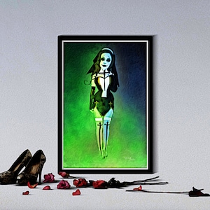 Bad Habit Digitally Illustrated Printable - Instant Download