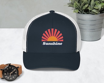 RAY of FREAKING SUNSHINE - Embroidered Patch Trucker Hat  display picture 2