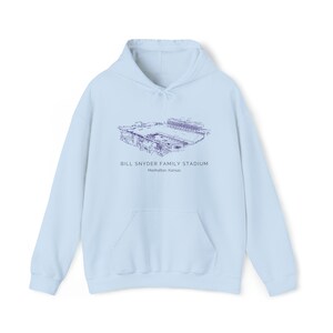 Kansas State Wildcat football, Unisex Heavy Blend™ Hooded Sweatshirt, Bill Snyder stadium, KSU stadium, EMAW image 7