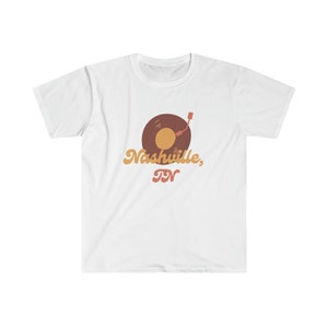 Nashville T-Shirt, Nashville Tee, Music City, Tennessee Tee, Nashville Graphic Shirt, Music City