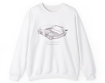 TAMU Kyle Field, Unisex Heavy Blend™ Crewneck Sweatshirt, Go Aggies, TAMU Aggies, Texas A&M