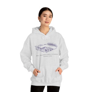 Kansas State Wildcat football, Unisex Heavy Blend™ Hooded Sweatshirt, Bill Snyder stadium, KSU stadium, EMAW image 5