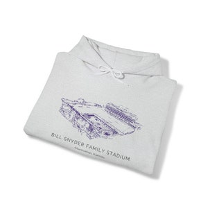 Kansas State Wildcat football, Unisex Heavy Blend™ Hooded Sweatshirt, Bill Snyder stadium, KSU stadium, EMAW image 4