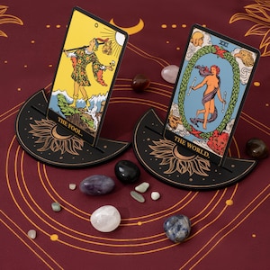 Classic Tarot Kit for Beginners | Tarot Cards, Guidebook, Chakra Stones, Pendulum, Tarot Cloth & More | Complete Tarot Starter Set
