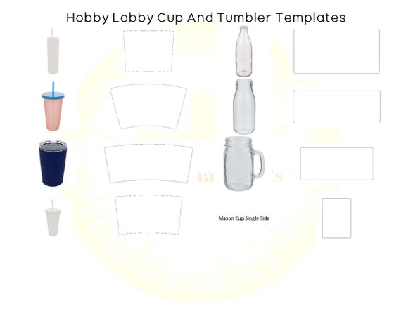 Clear Tumblers, Hobby Lobby
