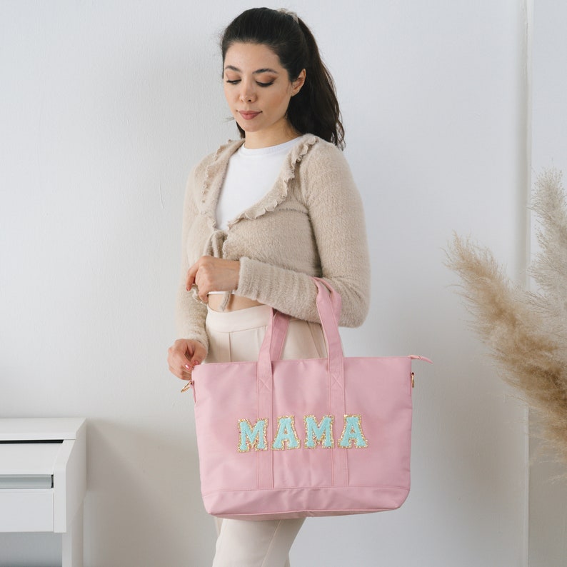 Champagne Bungalow~Glossy~ Big Mama tote | Mint