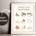 Montessori Classroom Printable Posters:educational Set of 3-abcs ...