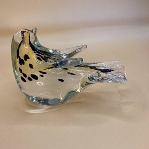 ART GLASS Seal Home Accents or Paperweight