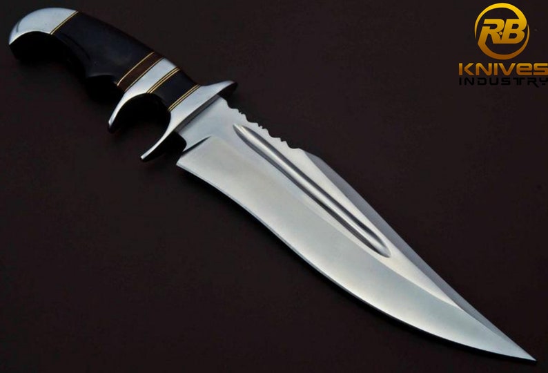 Elite D2 Steel Bowie Knife - 16