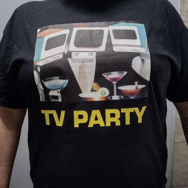 TV Party Black Flag Parody Shirt