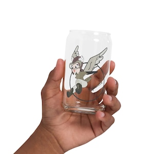 Fifinella W.A.S.P 16oz Can-Shaped Glass