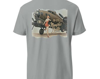 Memphis Belle B-17 Airplane Art - Comfort Colors Unisex T-Shirt