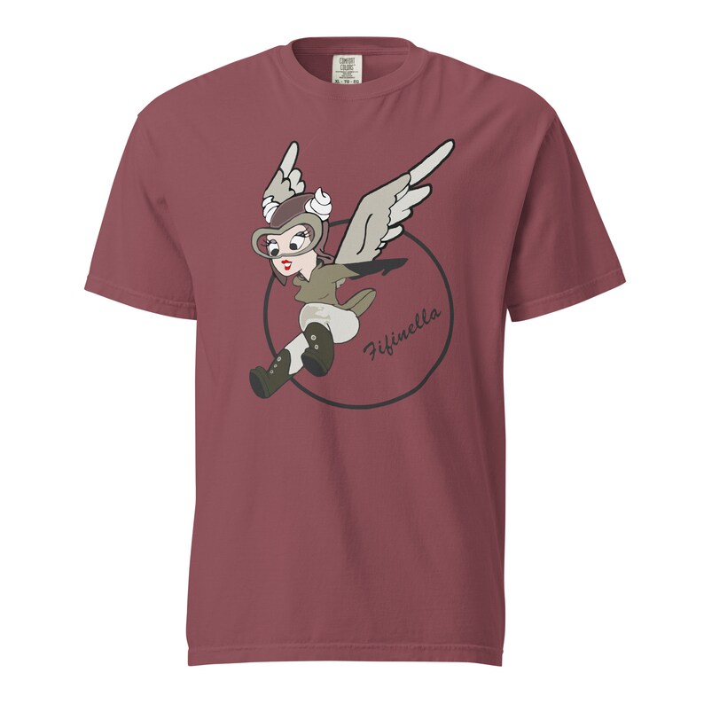 Fifinella - Women Airforce Service Pilots (WASP) - Unisex Comfort Colors Shirt