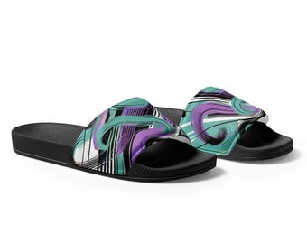 Nineties Theme Men’s slides