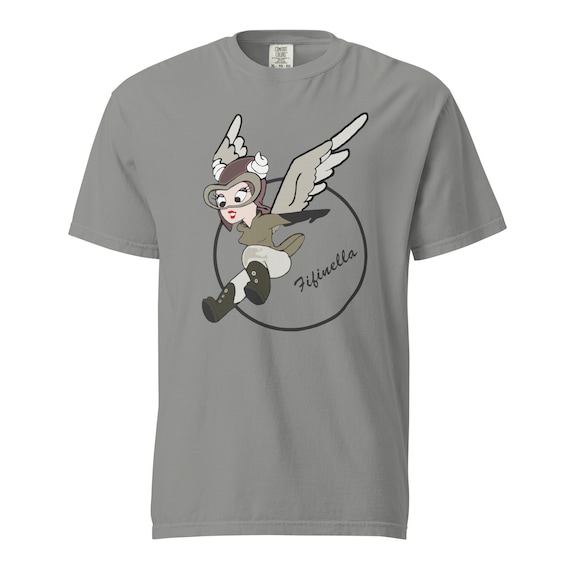 Fifinella - Women Airforce Service Pilots (WASP) - Unisex Comfort Colors Shirt