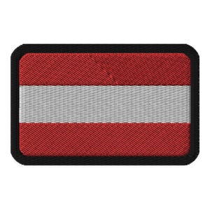Austrian Flag - Austria Embroidered Patch