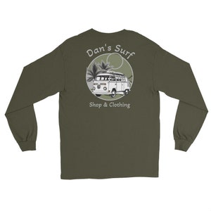 Dan's Surf herenshirt met lange mouwen