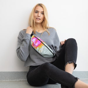Luchtvaart thema Weerradar Fanny Pack - Cloud Top Height over IFR High Chart