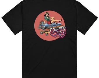 Gurney Girl EMS Pin-up - Unisex Comfort Color Shirt