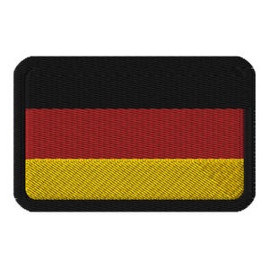 Germany - German Flag - Embroidered Patch