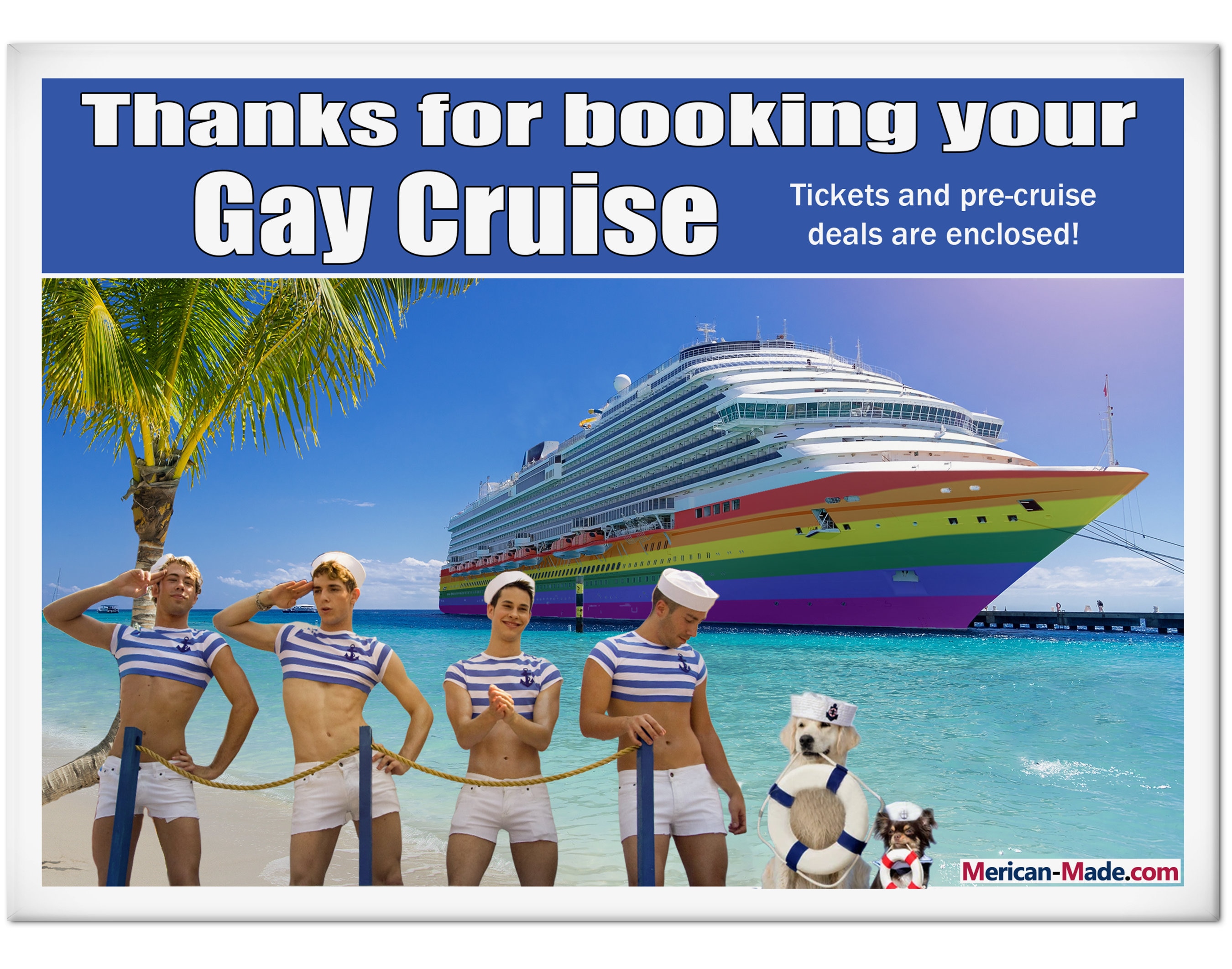 Gay Cruise Prank Your Circle With This Embarrassing Gag Mailer That We