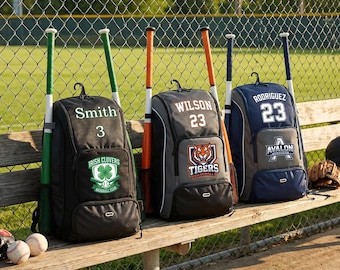 Mochila personalizada para béisbol / Bolsa para bates de sóftbol