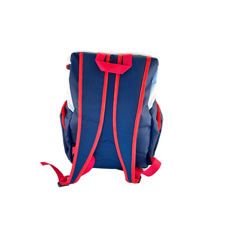 Personalized Sports Backpack, Custom Basketball Backpack, Gym Bag, Team Bag, Red White and Blue image 4