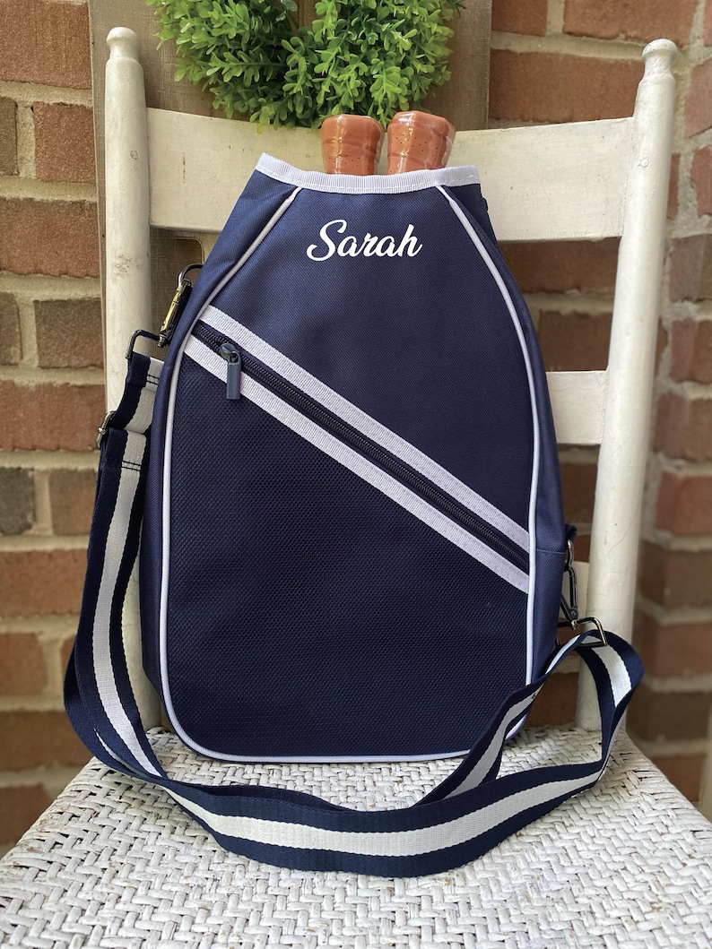 Custom Pickleball Paddle Sling Cover: Personalized Paddle Bag image 3