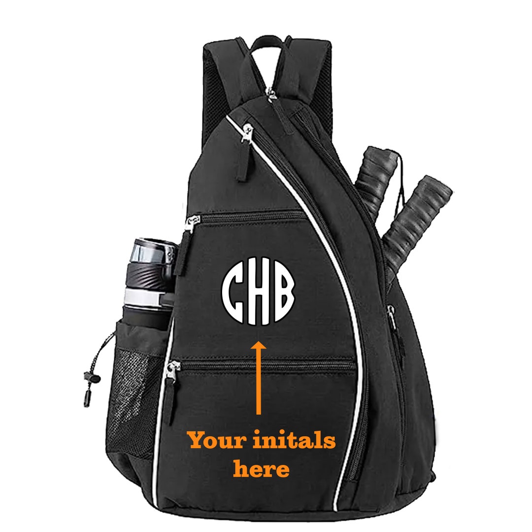Personalized Pickleball Bag, Pickleball Backpack, Sling Bag, Racketball